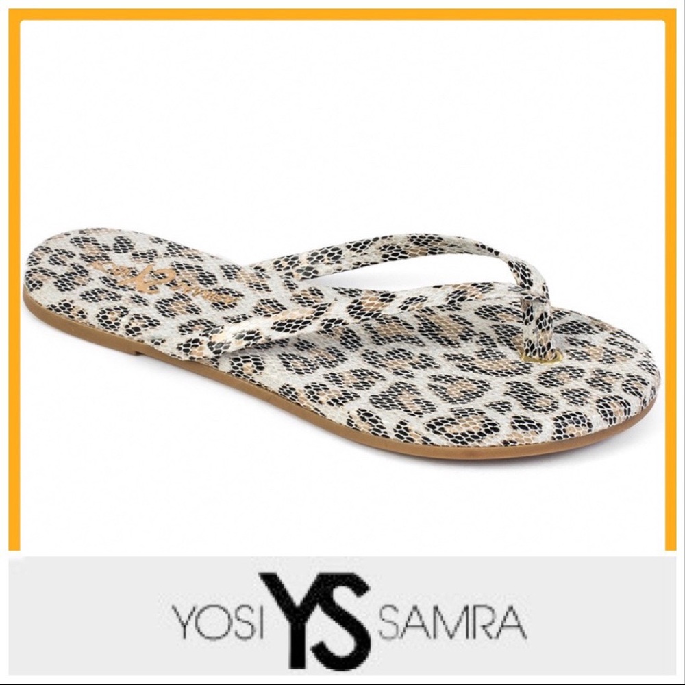 NWT YS WHITE LEOPARD SNAKE RVNGTN SNDL SZ 10